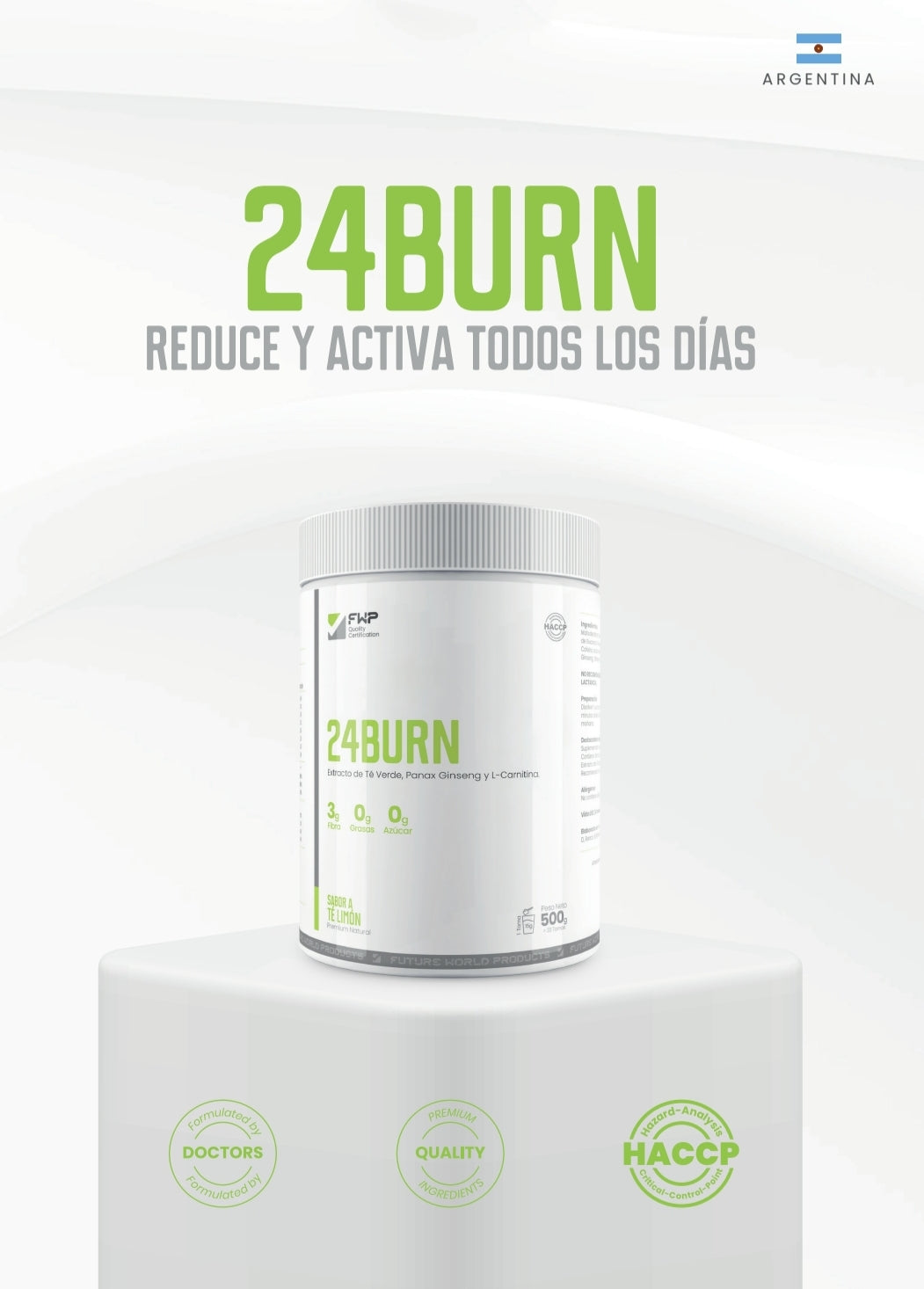 24BURN | Activa tu Metabolismo y Quema Grasa — Energía Real Todo el Día